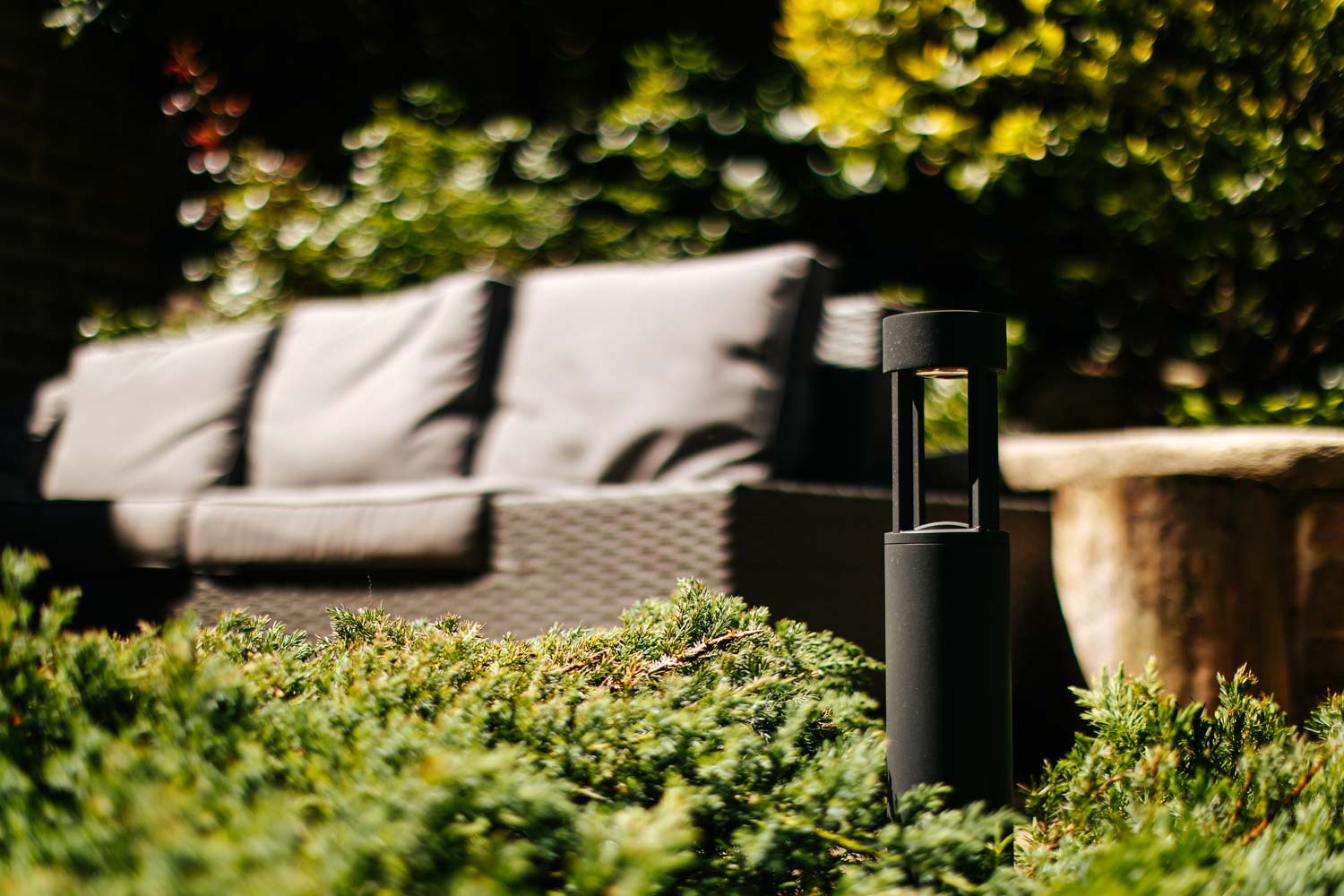 Photo d'une lampe extérieure